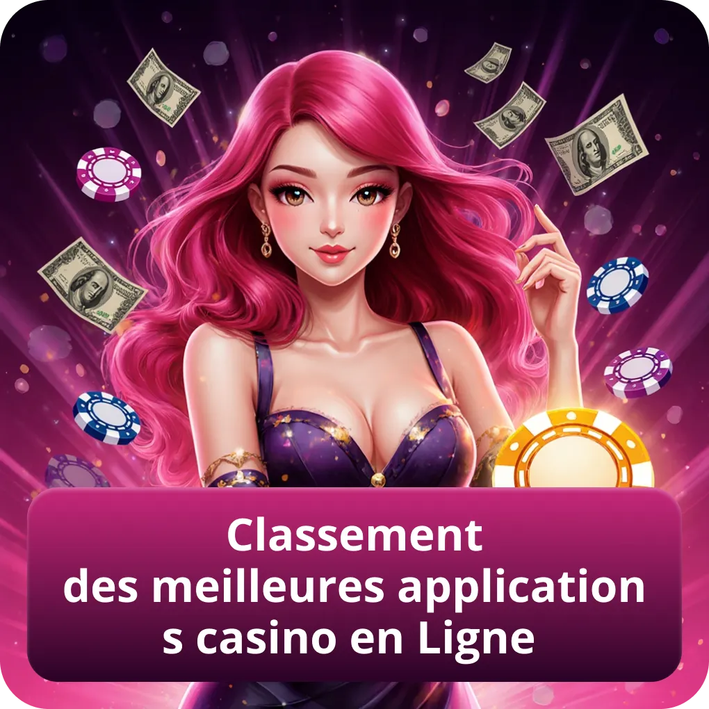 Classement des meilleures applications casino en Ligne