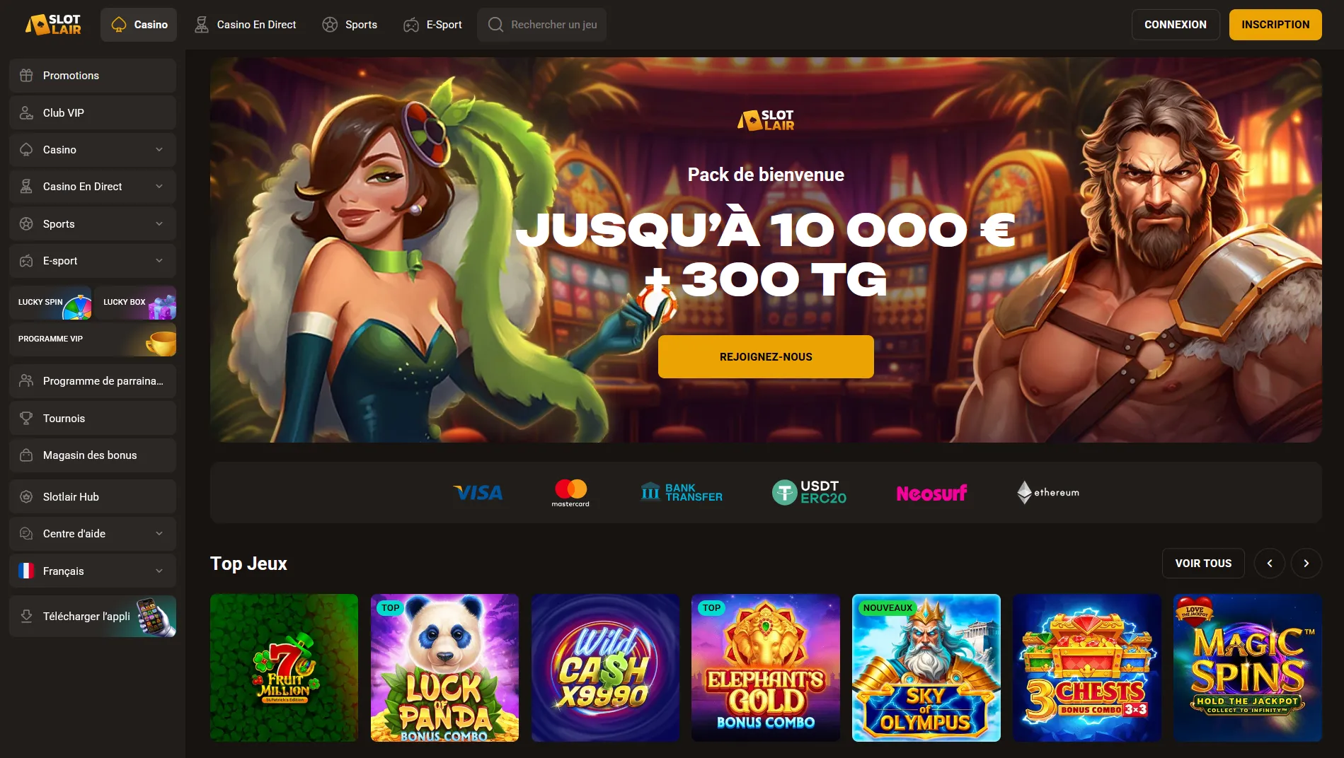 Nouveaux casinos en ligne 2026 – meilleurs sites français & bonus