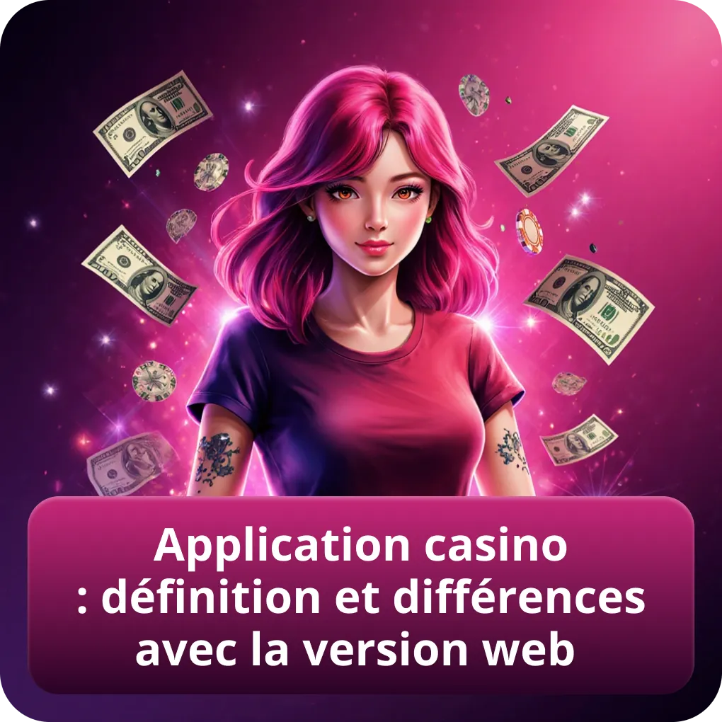 Application casino : définition et différences avec la version web