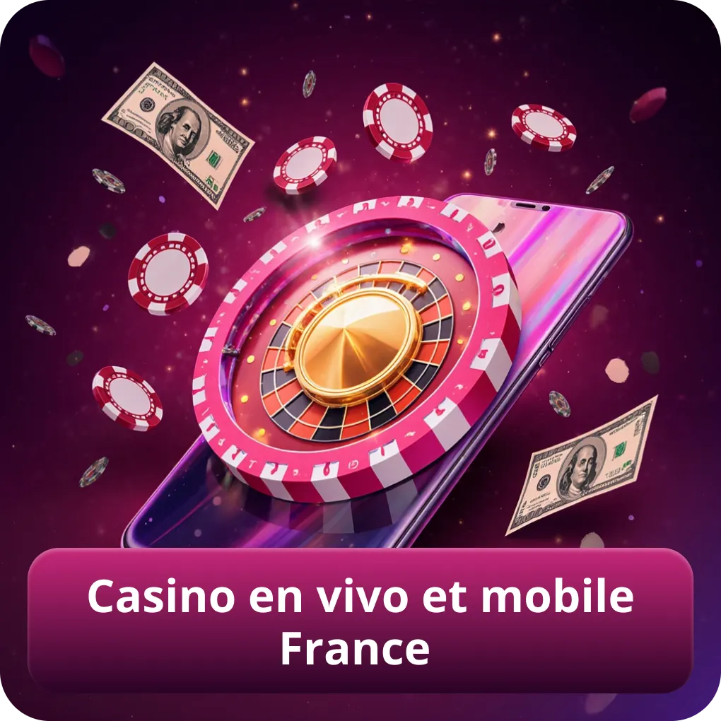 Casino en vivo et mobile France