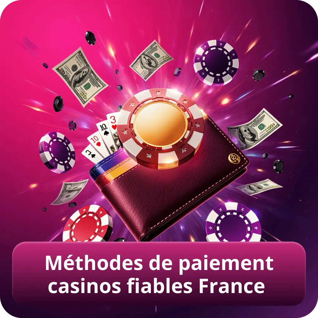 Méthodes de paiement casinos fiables France