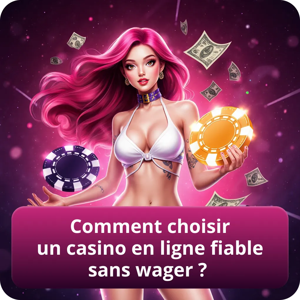Comment choisir un casino en ligne fiable sans wager ?