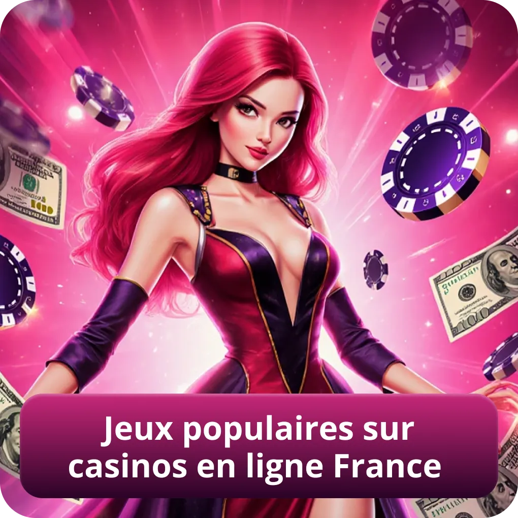 Jeux populaires sur casinos en ligne France