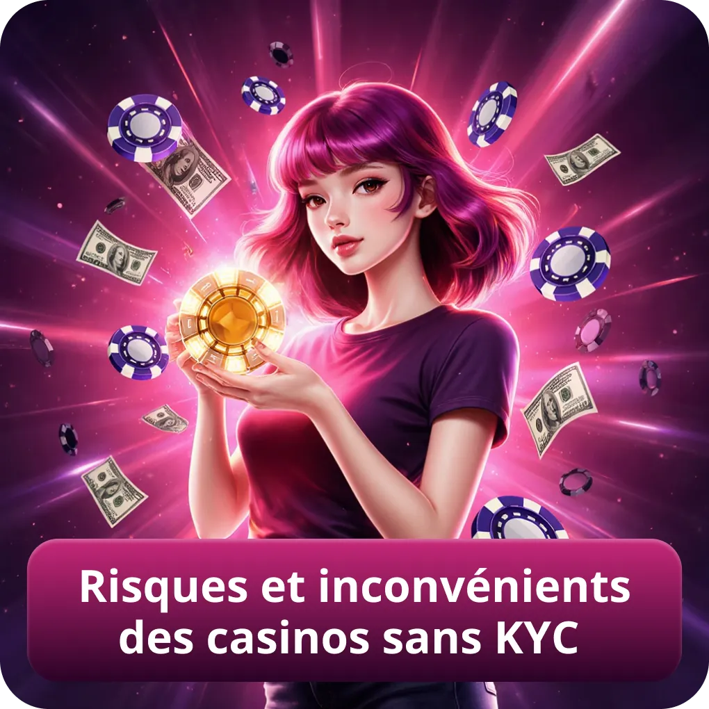 Risques et inconvénients des casinos sans KYC